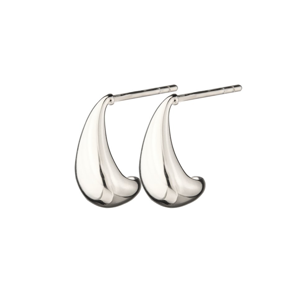 Jeberg Jewellery Ohrstecker Audrey Drop, Silber