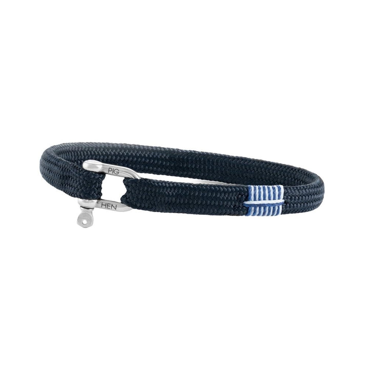 Pig & Hen Armband Vicious Vik, Navy/Silver